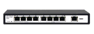 ET1008EPE :: Switch PoE EPCOM TITANIUM 8 Puertos 10/100 BaseTX PoE 802.3af/at 15.4 Watts por Puerto