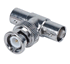 BNCBNC3 :: Adaptador tipo "T" 2 BNC Hembra 1 BNC Macho