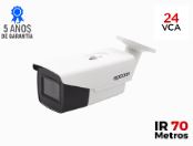 B8-TURBO-G3Z :: C&aacute;mara Tipo Bala EPCOM Full HD 1080P (1920x1080) D&iacute;a y  Noche Real ICR Lente Varifiocal MOTORIZADO de 2.7 a 13.5 mm LED&acute;s Infrarrojos IR Inteligente Smart IR EXIR hasta 70 m para Exterior IP67 Met&aacute;lica Color Exterior Blanco