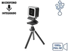 DS-UL2 :: C&aacute;mara Web HIKVISION 2 MP (1080p) con Aro de Luz y Autoenfoque / Conexi&oacute;n USB / 1.5 mts. de cable / Micr&oacute;fono Integrado / Gran Angular / Incluye Tripi&eacute;