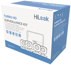 KIT7204BP :: Kit HiLook by HIKVISION 1 DVR DVR104F1 4 CH 1080P LITE + 4 C&aacute;maras Bala THC-B110-P 720P 3.6 mm Policarbonato IP66 + 4 Rollos de 18 mts. de Cable Siam&eacute;s + Fuente de Poder para las 4 C&aacute;maras